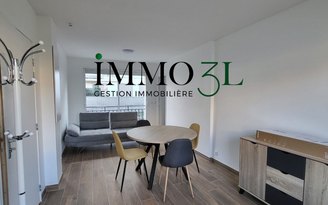 A louer Villemomble – 3 pièces meublé – NEUF – 1000 € CC