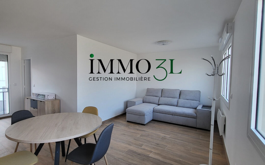 A louer Villemomble – Grand 2 pièces meublé – NEUF – 1000€ CC