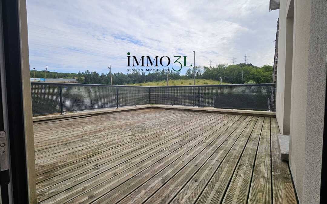 CHELLES Grand 2 pièces de 53m2 avec terrasse à Louer 1052.74 €